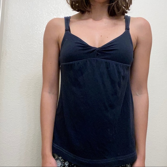 Abercrombie & Fitch Navy Blue Tank - Picture 3 of 7